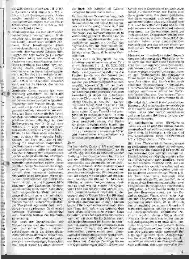 Vorschauseite 3: Kinderheilkunde - Vererbte Krankheiten 1.Folge: Grundzüge der genetischen Beratung