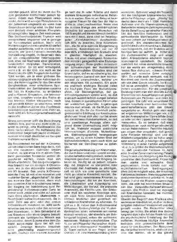 Vorschauseite 4: Kinderheilkunde - Vererbte Krankheiten 1.Folge: Grundzüge der genetischen Beratung