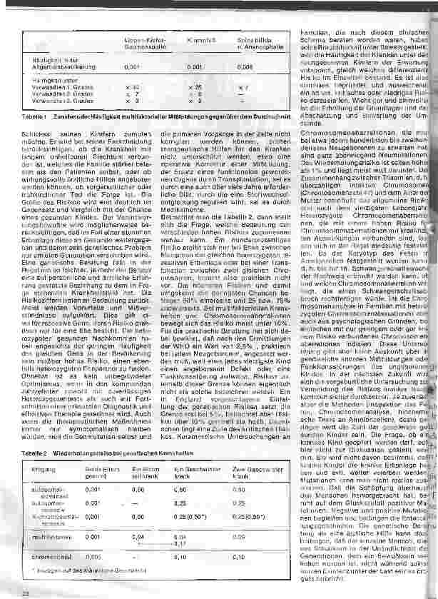 Vorschauseite 5: Kinderheilkunde - Vererbte Krankheiten 1.Folge: Grundzüge der genetischen Beratung