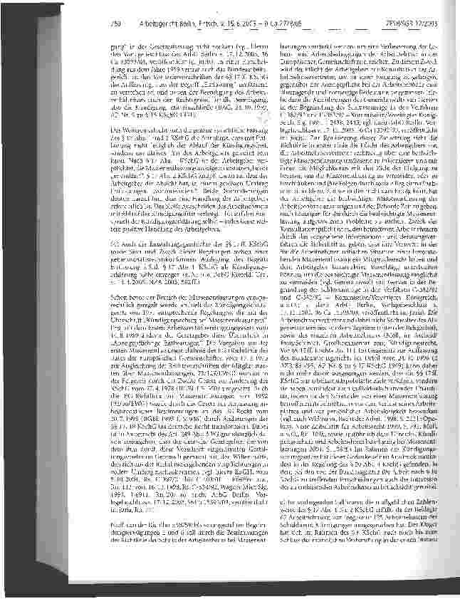 Vorschauseite 4: Interessenausgleich; Kündigung; Massenentlassungsanzeige; Sozialauswahl § 1 Abs. 1, §§ 17 ff. , § 23 Abs. 1 KSchG