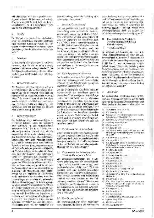 Vorschauseite 2: Aktuelles aus dem Betreuungsrecht