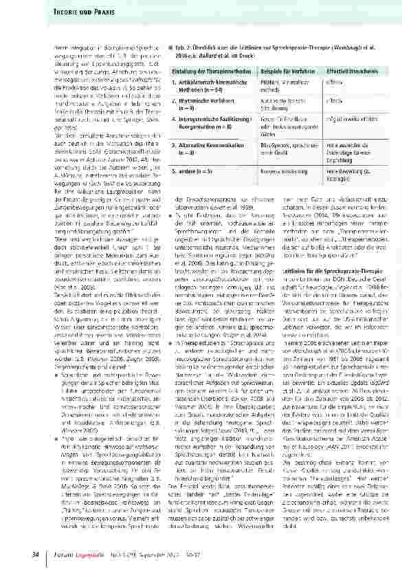 Vorschauseite 5: Therapie der Sprechapraxie