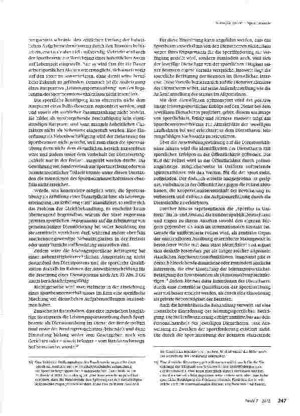 Vorschauseite 4: Sportbeamte