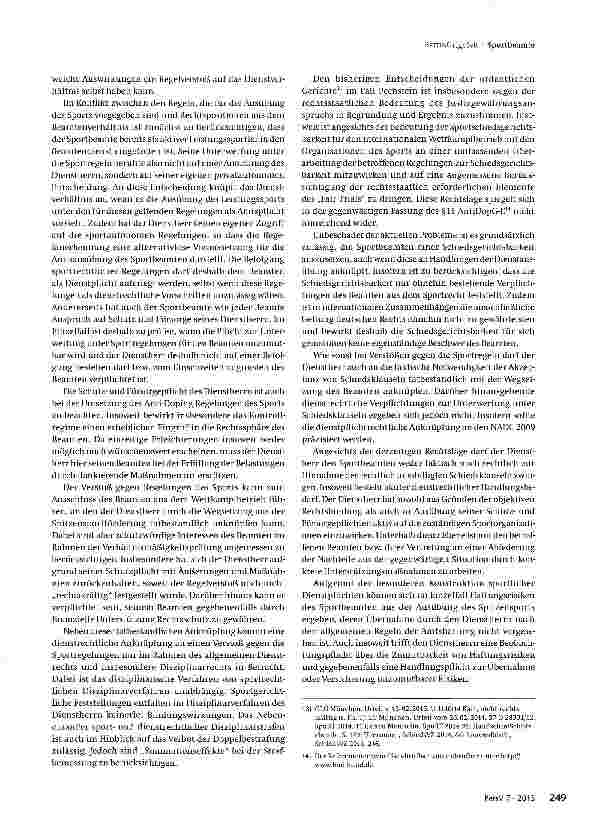 Vorschauseite 6: Sportbeamte