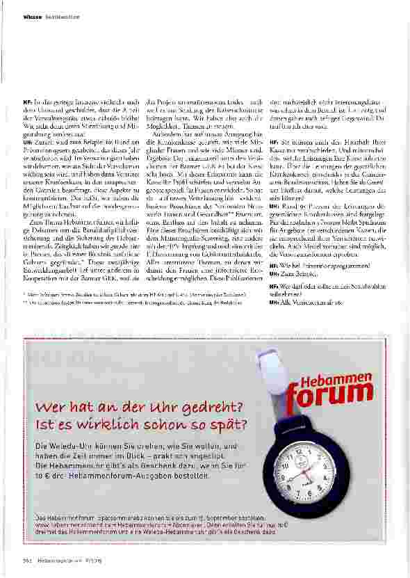 Vorschauseite 3: Ich finde es erstaunlich, dass die Menschen das Potenzial dieser Wahl nicht zur Kenntnis nehmen
