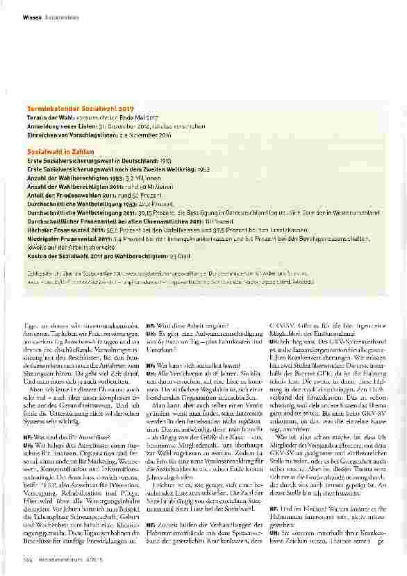 Vorschauseite 5: Ich finde es erstaunlich, dass die Menschen das Potenzial dieser Wahl nicht zur Kenntnis nehmen