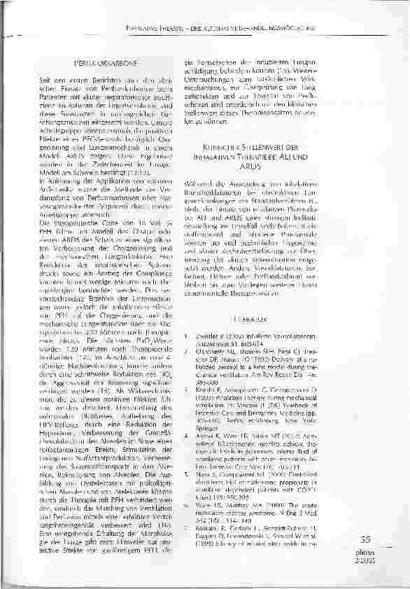 Vorschauseite 4: INHALATIVE THERAPIE-EINE ALTERNATIVE BEHANDLUNGSMÖGLICHKEIT