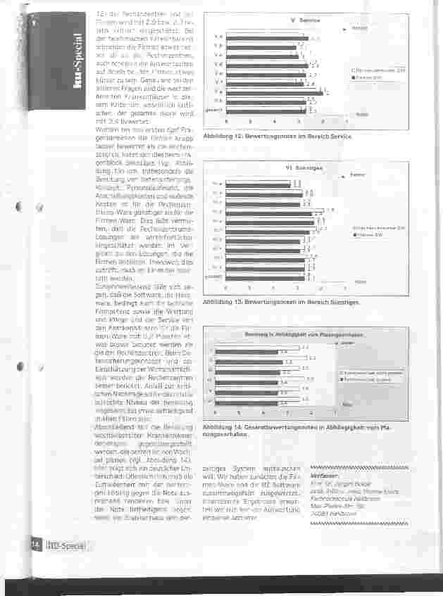 Vorschauseite 6: Anwender verteilen Noten für Krankenhaussoftware Situation der Informatik in deutschen Krankenhäusern