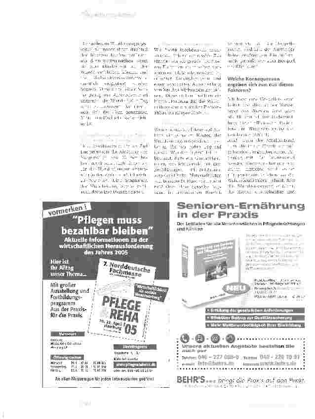Vorschauseite 3: Wie teuer ist die Wundversorgung?