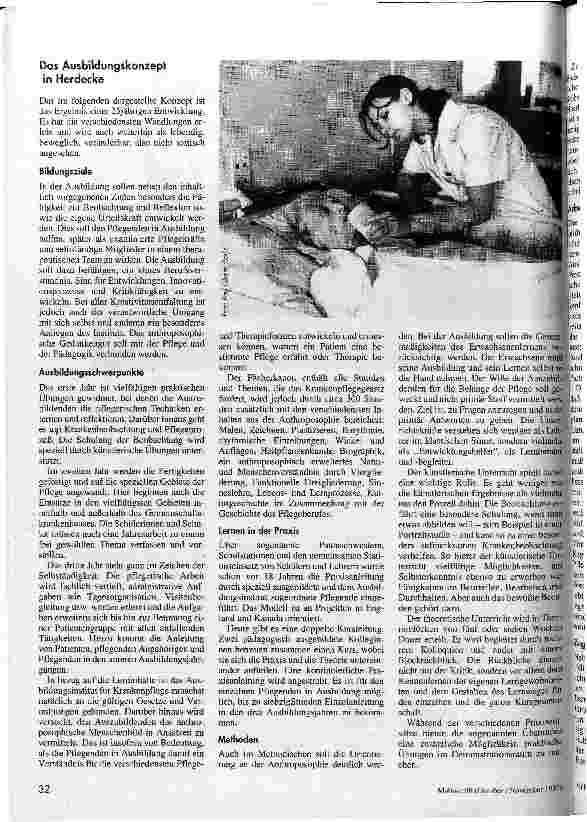 Vorschauseite 3: Schöpferische Kraft Anthroposophie und Krankenpflege