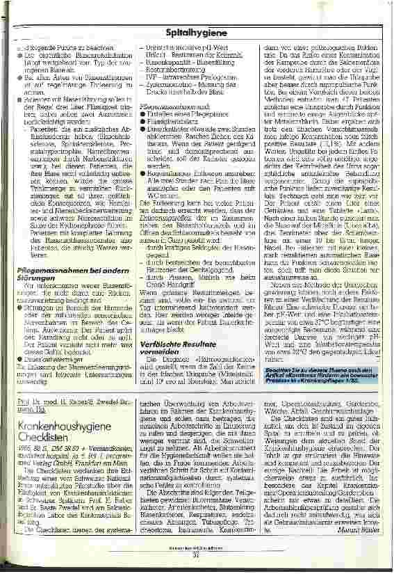 Vorschauseite 2: Verhüten und Bekämpfen von Harnweginfektionen
