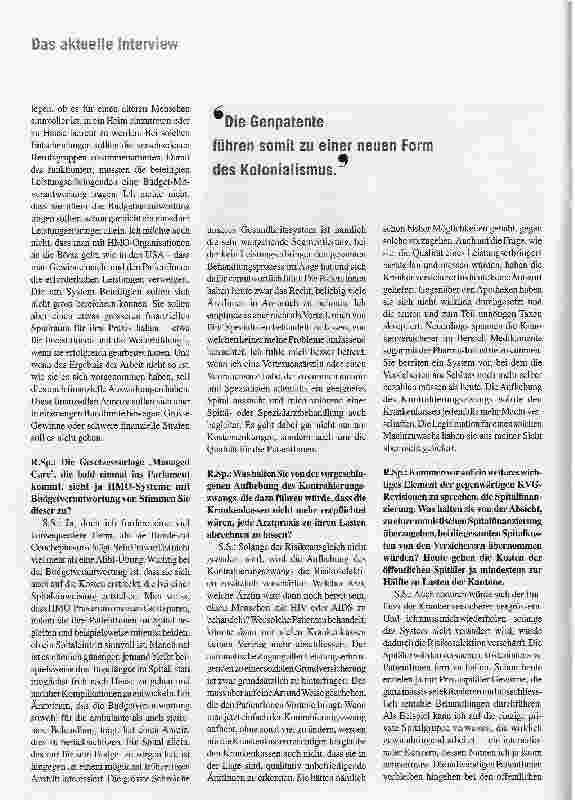 Vorschauseite 4: Nicht nur Schulmedizin ist Wissenschaft!