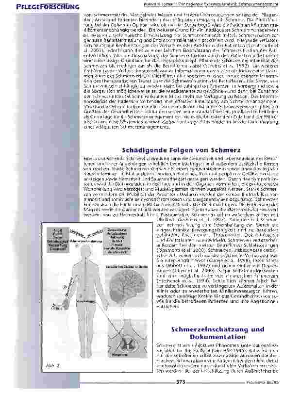 Vorschauseite 3: Der nationale Expertenstandard: Schmerzmanagement