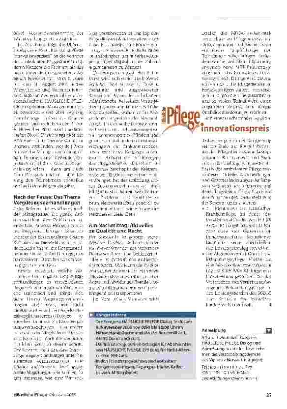 Vorschauseite 2: Den Pflegedienst auf Erfolgskurs bringen