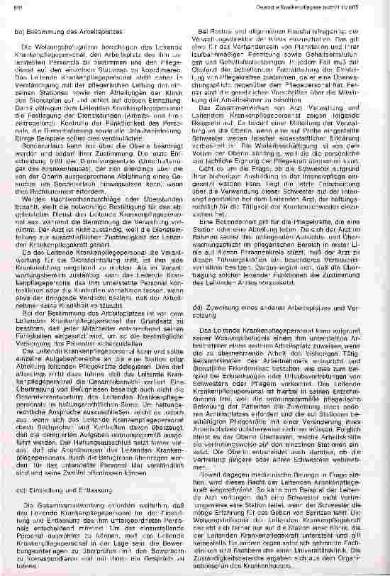 Vorschauseite 3: Die Aufgaben des Leitenden Krankenpflegepersonals Ausgewählte Fragen für die Praxis in Krankenhäusern