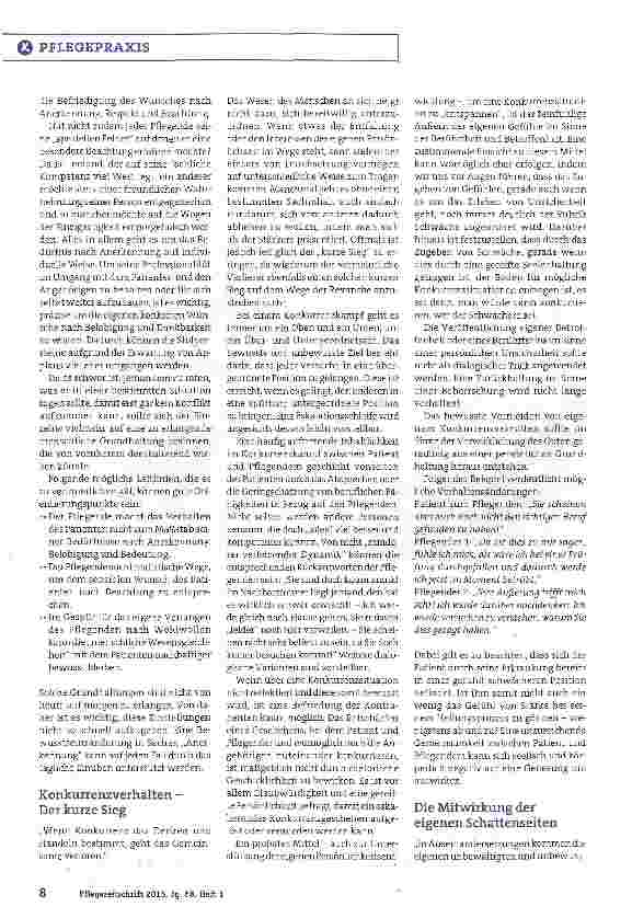 Vorschauseite 3: Der Umgang mit schwierigen Patienten Warum habe ich mich aufgeregt?