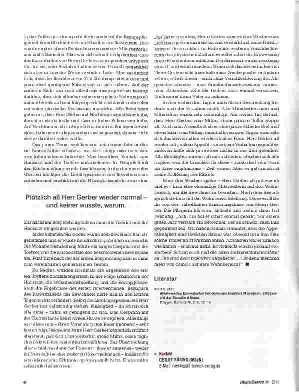 Vorschauseite 3: Ist denn niemand mehr von damals auf dem Wohnbereich?