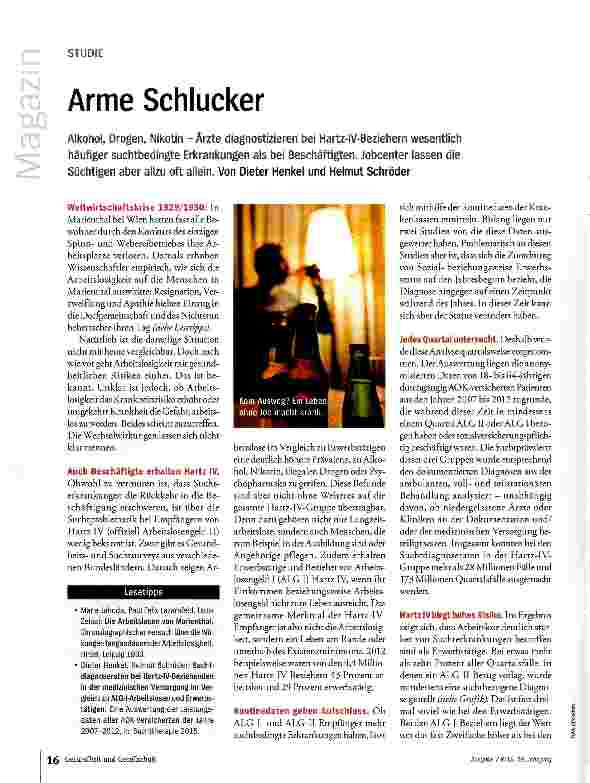 Vorschauseite 1: Arme Schlucker