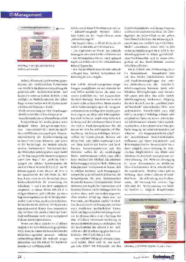 Vorschauseite 3: Arbeitsteilung zwischen Mensch und „intelligenten Digitalen Instanzen „Technologie-Allianz soll Versorgungsqualität und Patientensicherheit steigern