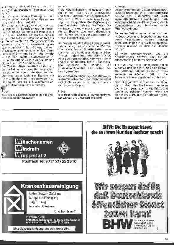 Vorschauseite 4: Das Bildungszentrum Essen des Deutschen Berufsverbandes für Krankenpflege