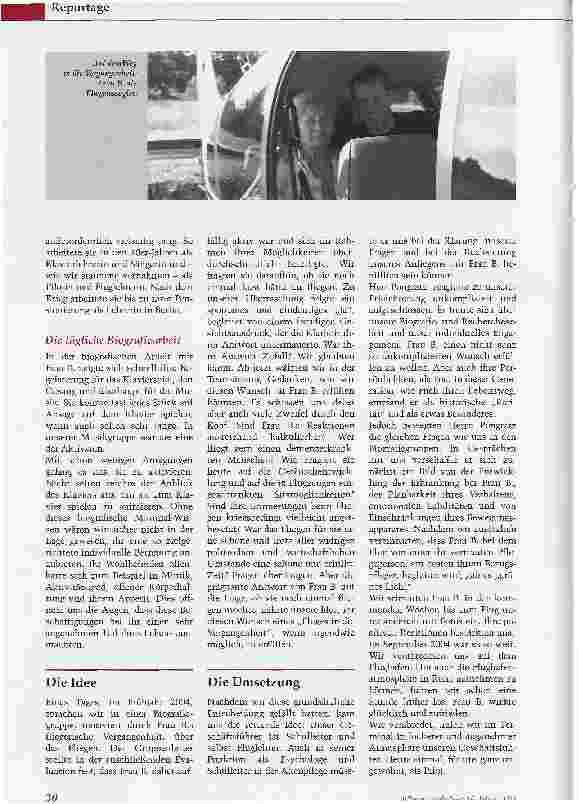 Vorschauseite 2: Flug in die Vergangenheit