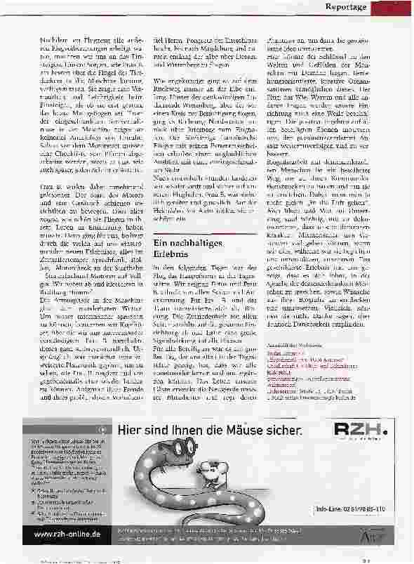 Vorschauseite 3: Flug in die Vergangenheit