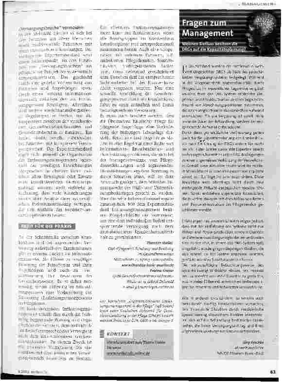 Vorschauseite 4: Koordinierte EntlassungAufgaben von Sanitätshäusern auf der Basis des Expertenstandards