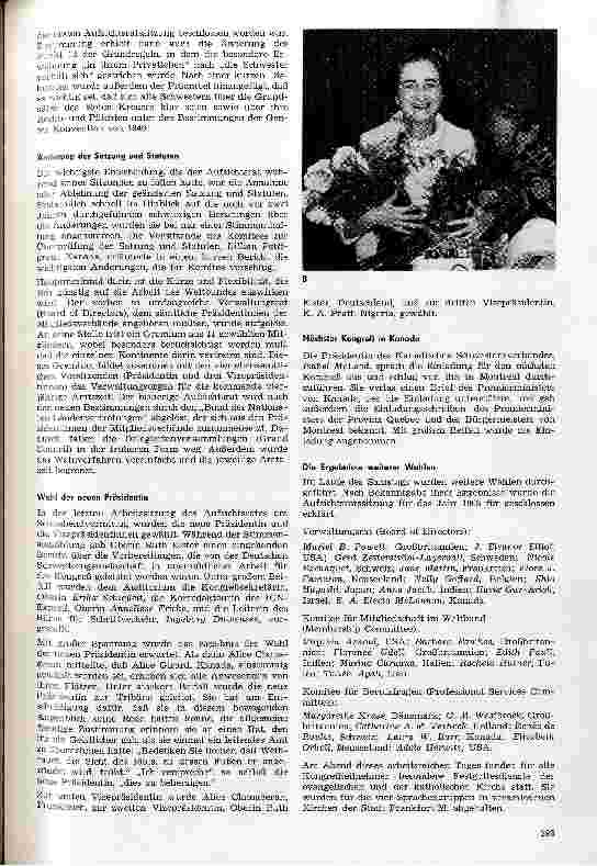 Vorschauseite 6: XIII. Kongreß des Weltbundes der Krankenschwestern