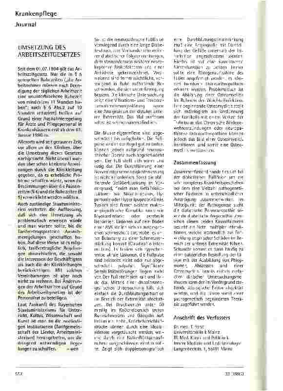 Vorschauseite 5: Pathogenese und Differentialdiagnostik der diabetischen Fußläsion