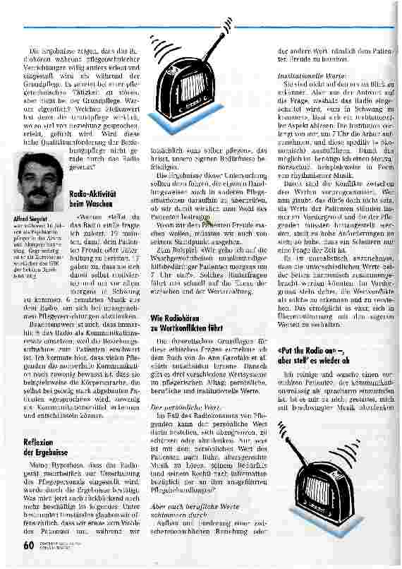 Vorschauseite 2: Mit Musik geht alles besser. .. wirklich? Wie Radio in der Grundpflege eingesetzt wird - eine HöFa-Arbeit