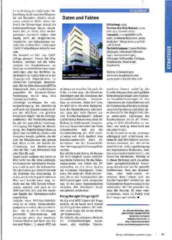 Vorschauseite 3: Der Grundstein des Erfolgs