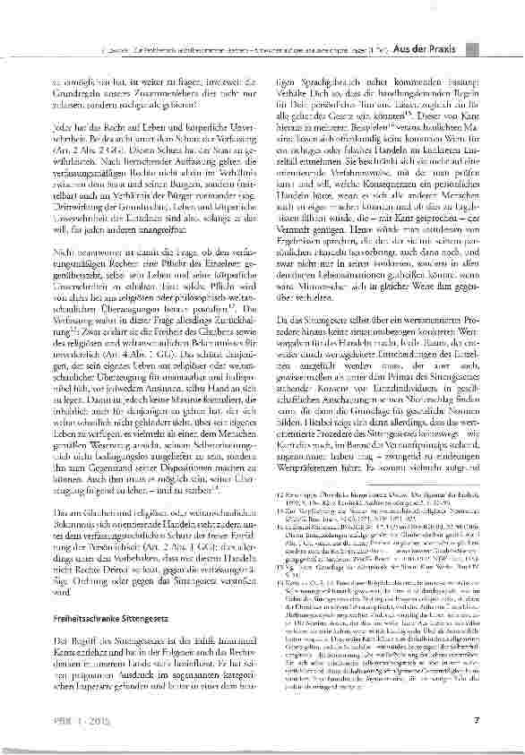 Vorschauseite 5: Zur Problematik selbstbestimmten Sterbens - Antworten auf drei unausweichliche Fragen (I. Teil)