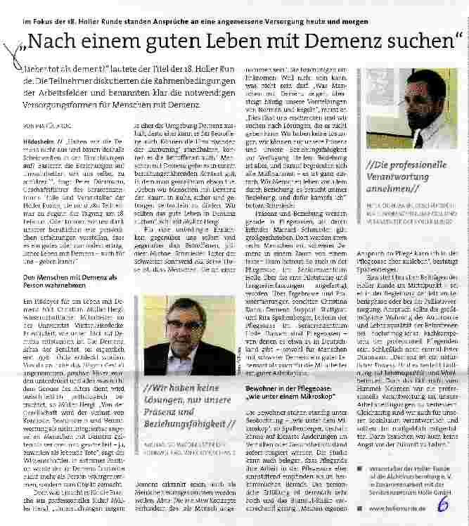 Vorschauseite 1: Nach einem guten Leben mit Demenz suchen
