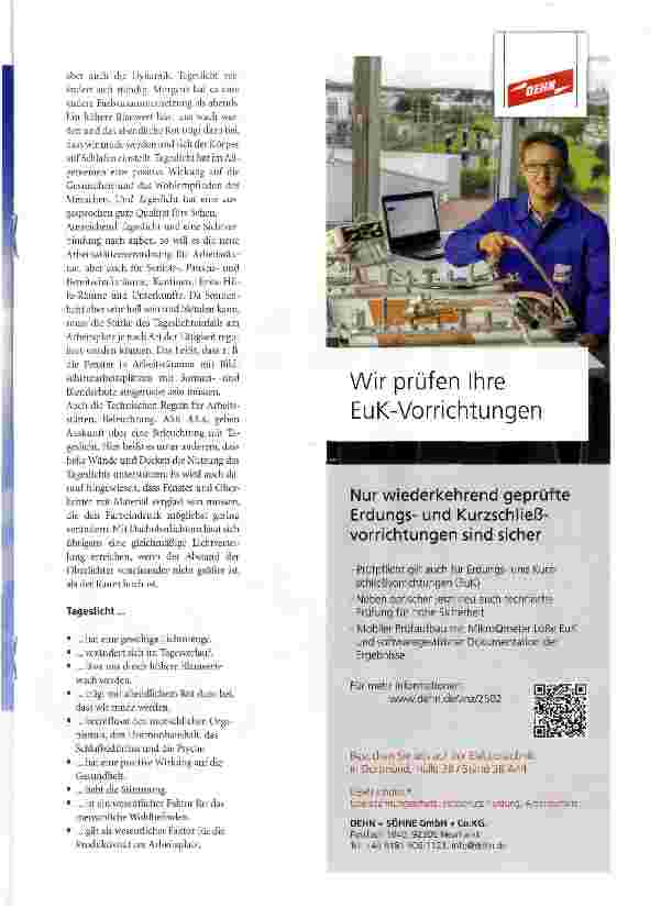 Vorschauseite 2: Am besten Tageslicht
