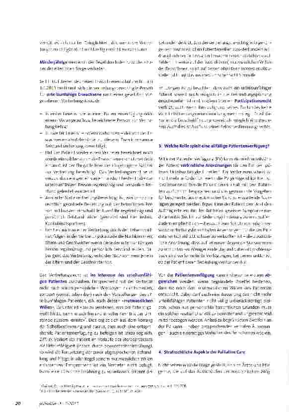 Vorschauseite 3: Selbstbestimmung und Palliative Care -die Perspektive des Rechts