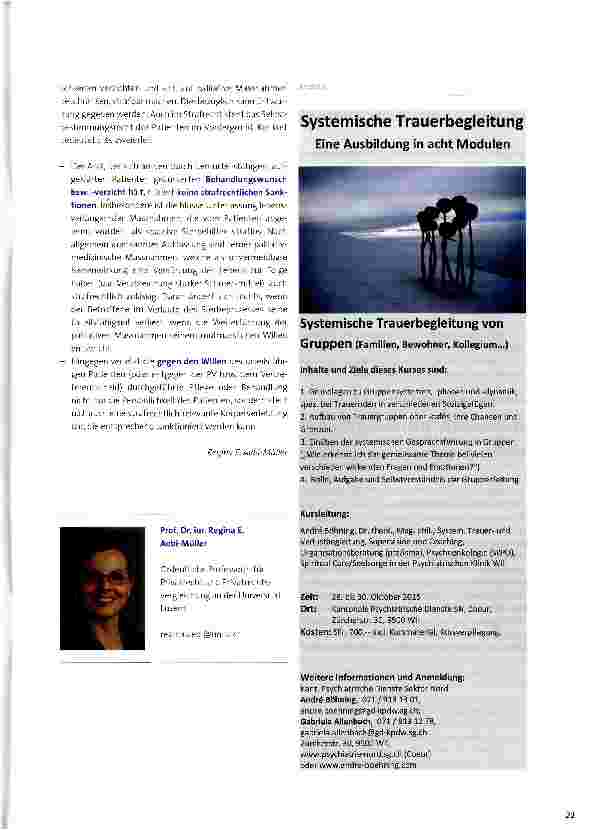 Vorschauseite 4: Selbstbestimmung und Palliative Care -die Perspektive des Rechts