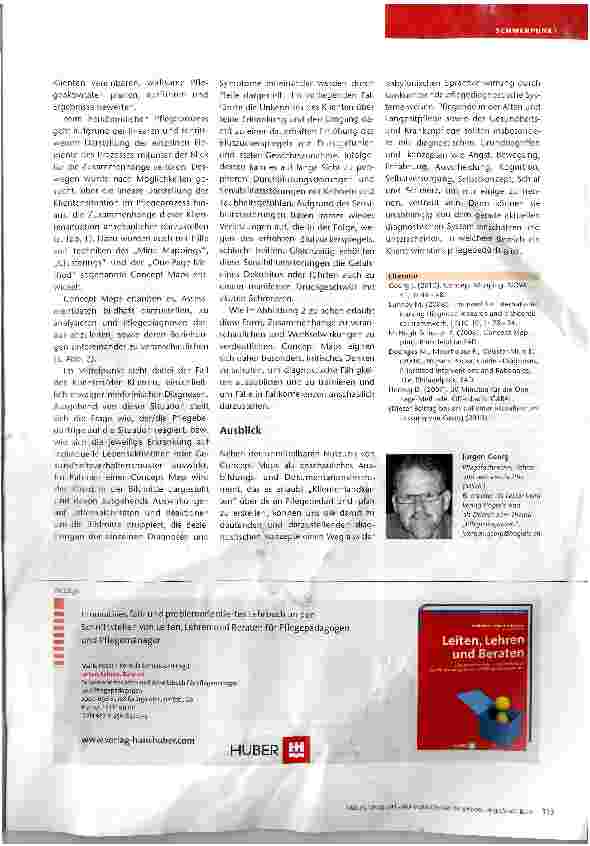 Vorschauseite 3: Concept Mapping und kritisches Denken