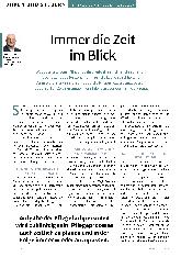 Vorschauseite 1: Immer die Zeit im Blick.