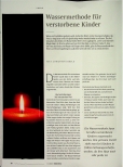 Vorschauseite 1: Wassermethode für verstorbene Kinder