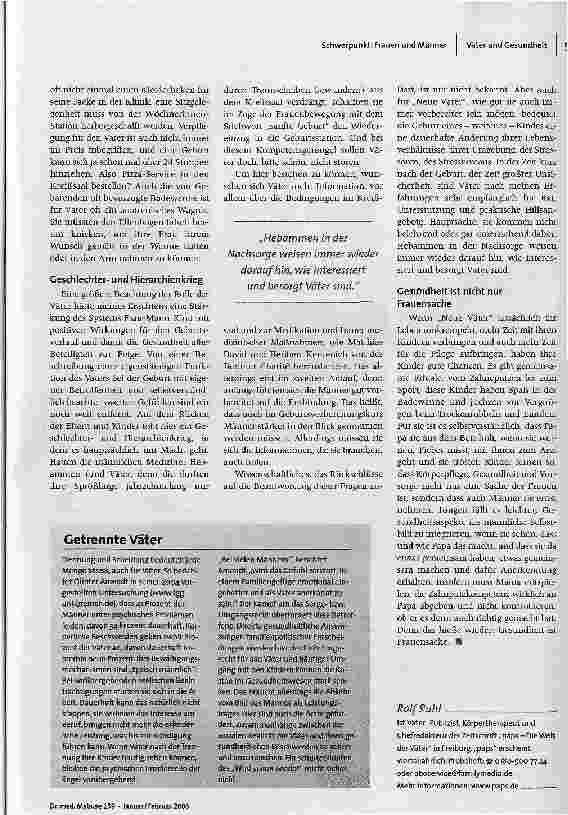 Vorschauseite 3: Risikofaktor Vater?