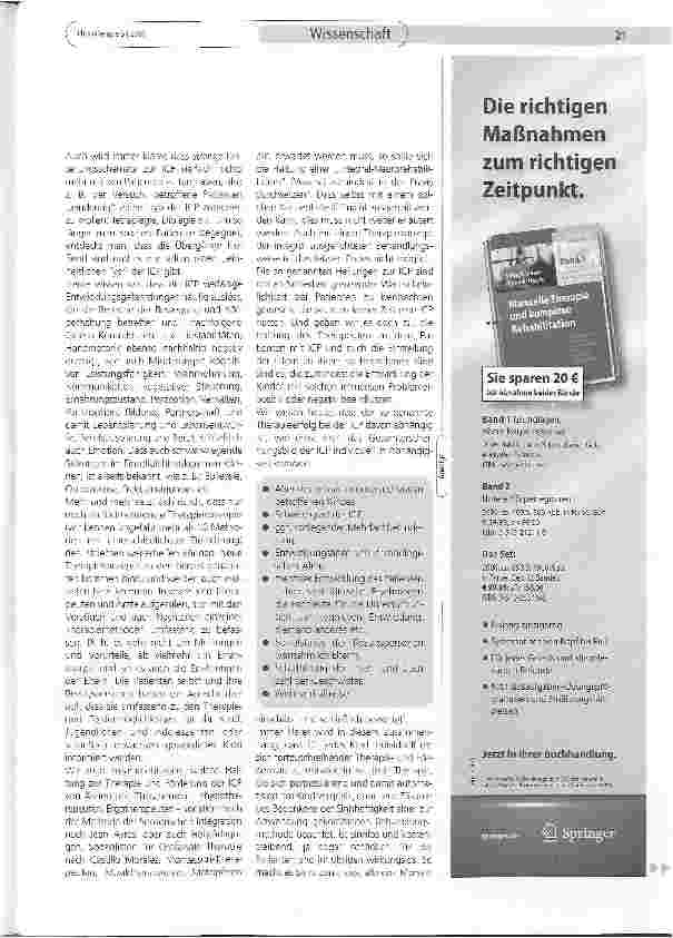 Vorschauseite 2: Infantile Zerebralparese (ICP) und das Panoramader Therapiemöglichkeiten