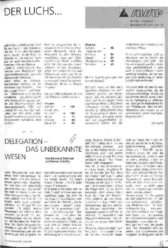 Vorschauseite 1: Delegation - das unbekannte Wesen