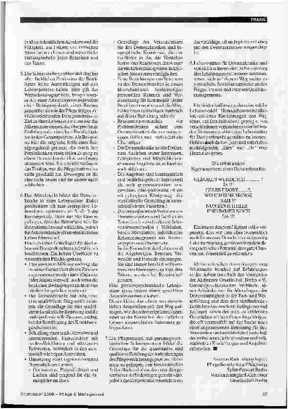 Vorschauseite 4: Lebensmodell gegen Wildwuchs