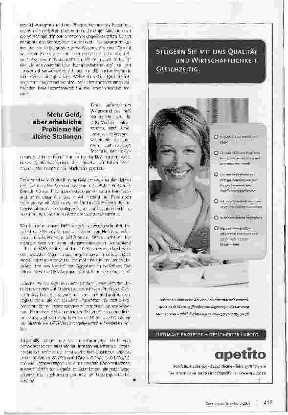 Vorschauseite 2: Vergütungswechsel auf intensivWer in Qualität investiert, bekommt mehr Geld