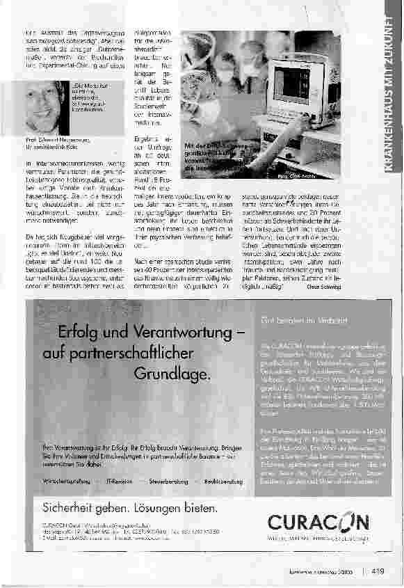 Vorschauseite 4: Vergütungswechsel auf intensivWer in Qualität investiert, bekommt mehr Geld