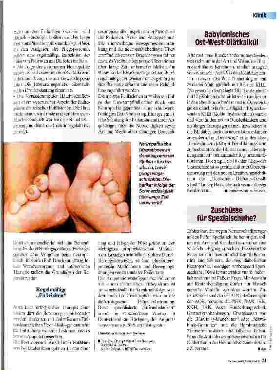 Vorschauseite 2: Der diabetische Fuß