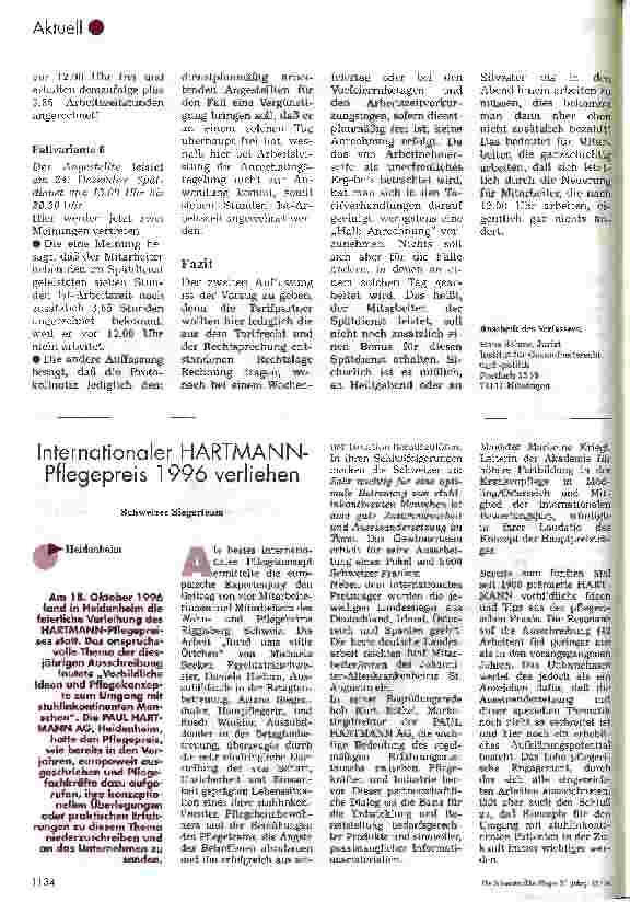 Vorschauseite 2: Rechtsfragen bei der dienstplanmäßigen Behandlung der Vorfestfeiertage