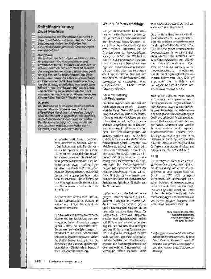 Vorschauseite 3: Bisher noch nicht gut vorbereitet