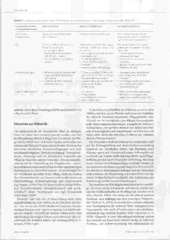 Vorschauseite 3: Ethik als Schutzbereich - Wissen, Haltung, Handlung