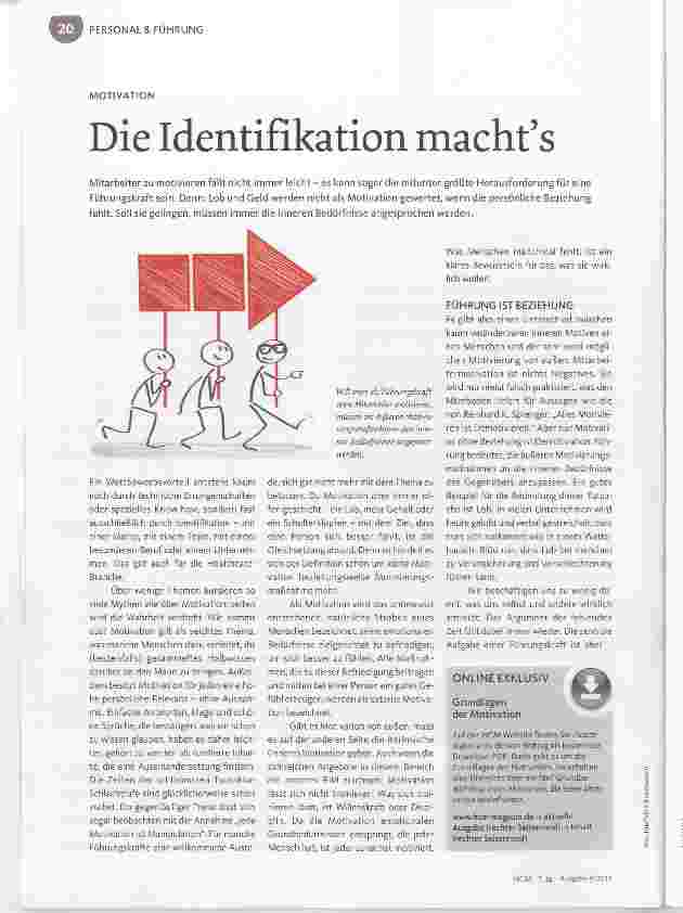 Vorschauseite 1: Die Identifikation macht es